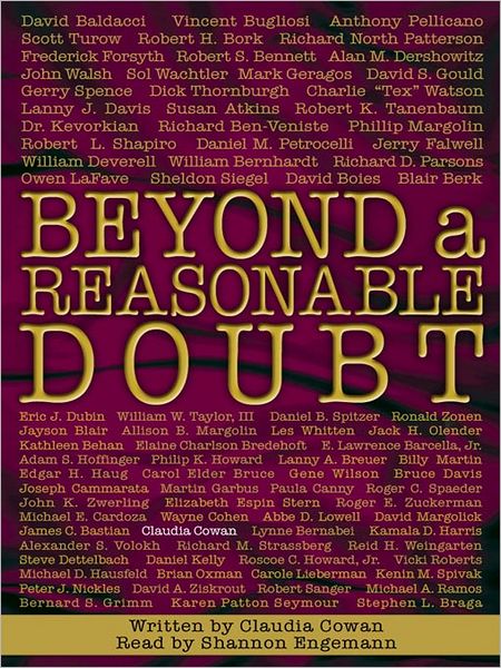Lights, Cameras, Lawyers!!: A Selection from 'Beyond a Reasonable Doubt' by Claudia Cowan