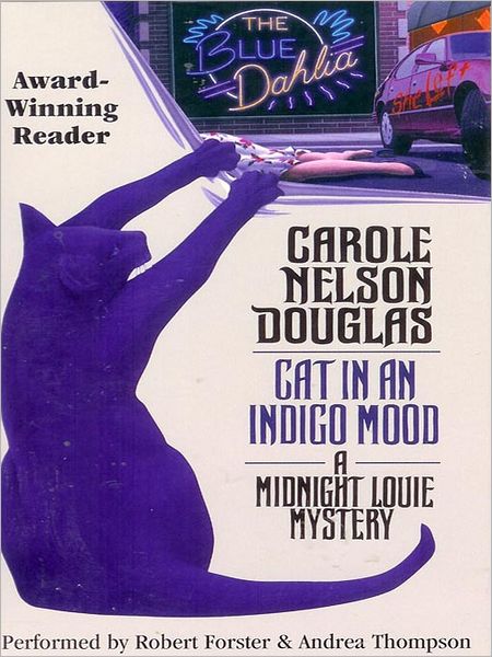 Cat in an Indigo Mood (Midnight Louie Series #10)