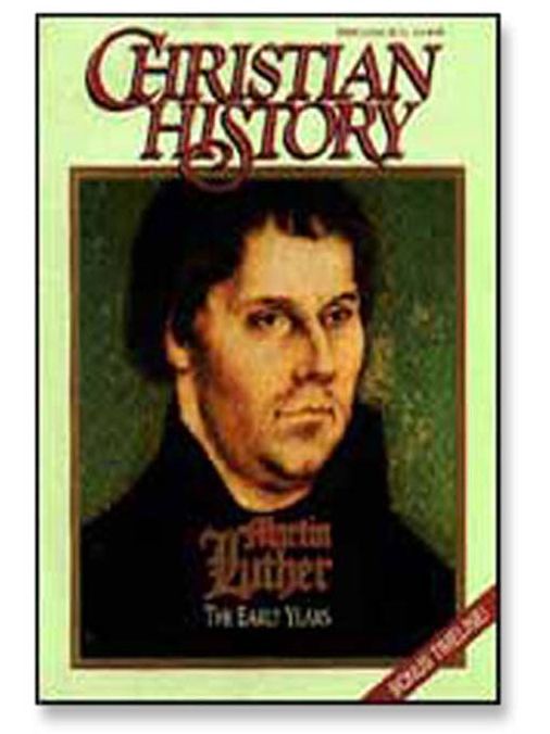 Martin Luther: The Early Years: Christian History and Biography Issue 34