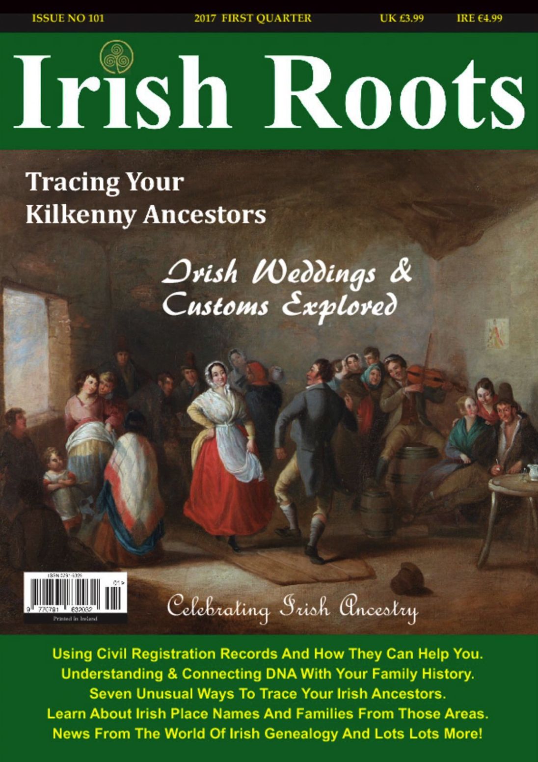 Irish Roots - One year subscription