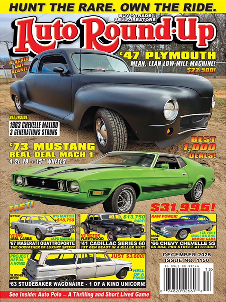 Auto Round-Up Magazine - One Year Subscription