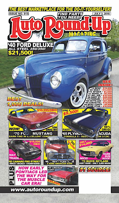 Auto Round-Up Magazine - One Year Subscription
