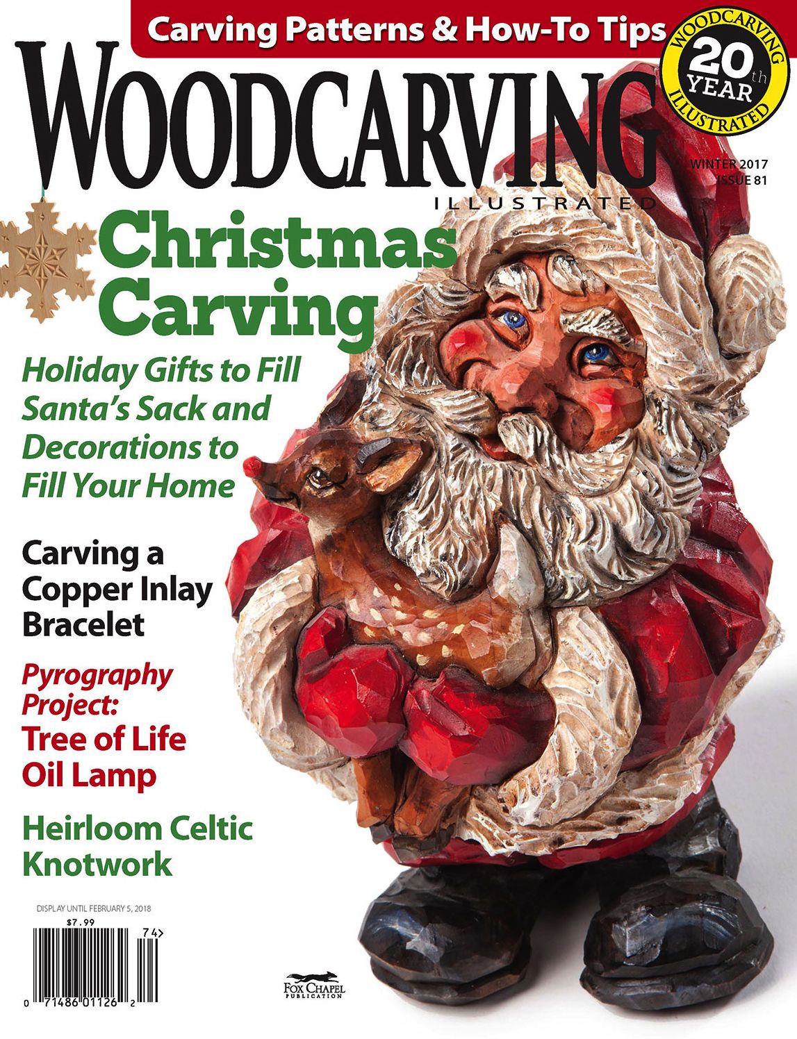 Woodcarving Illustrated - One Year Subscription