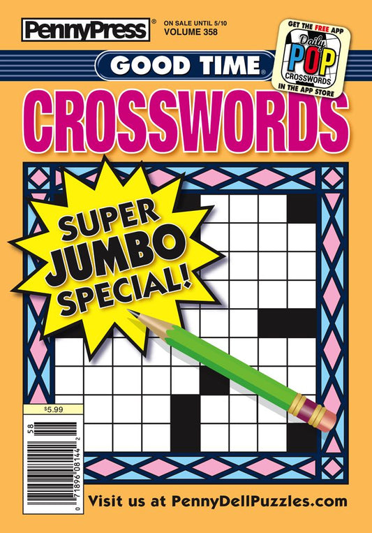 Good Time Crosswords - One Year Subscription