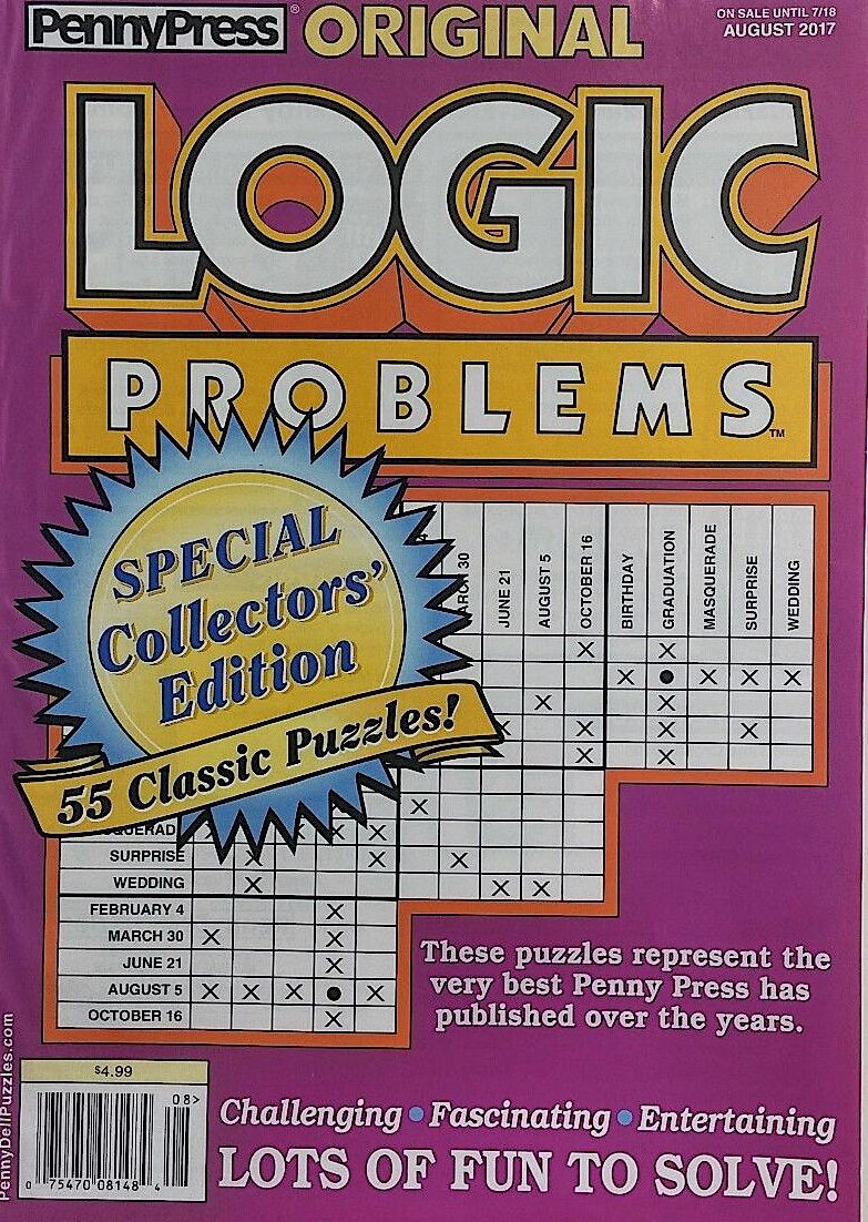 Original Logic Problems - One Year Subscription