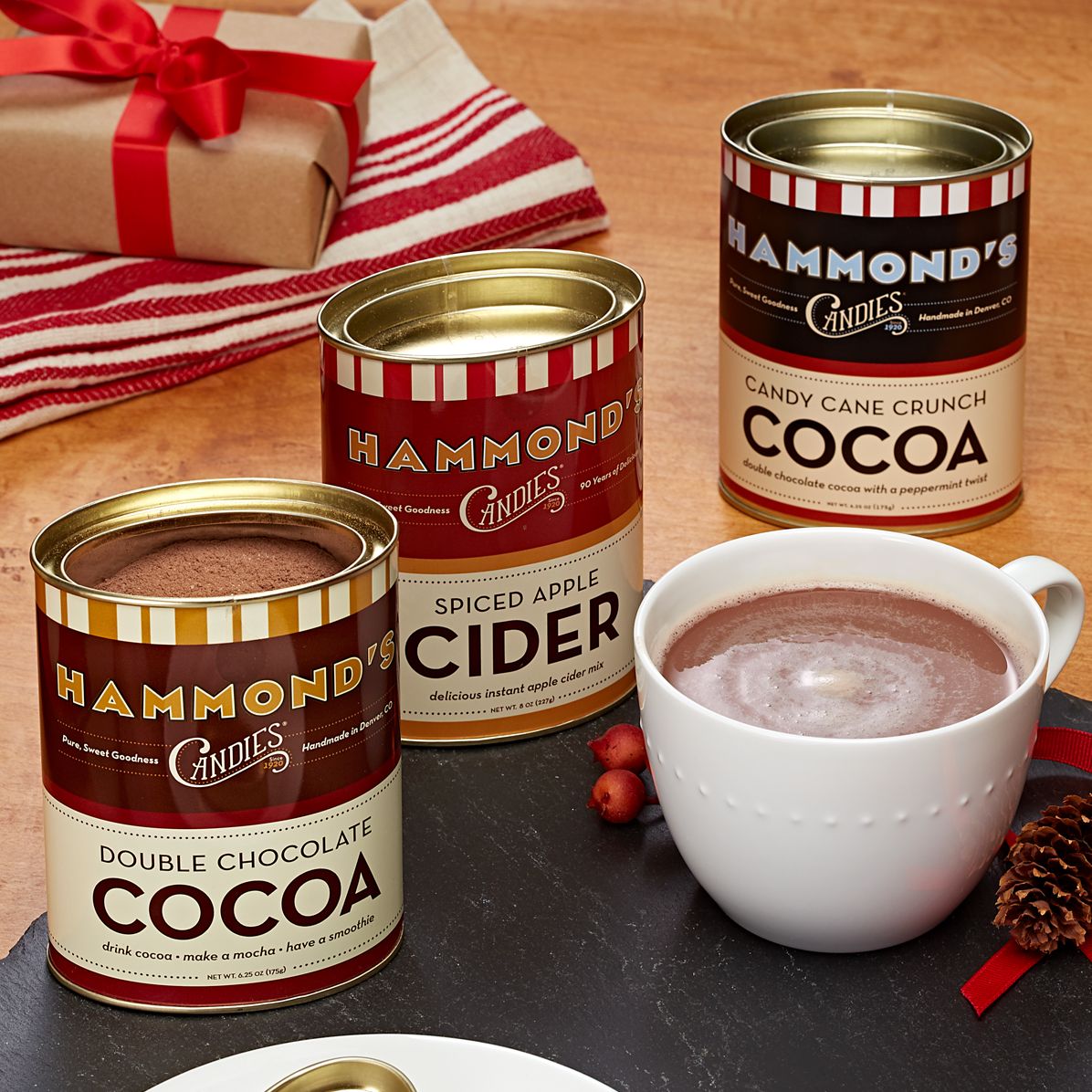 Hammond's Cocoa & Cider Gift Collection, Set of 3
