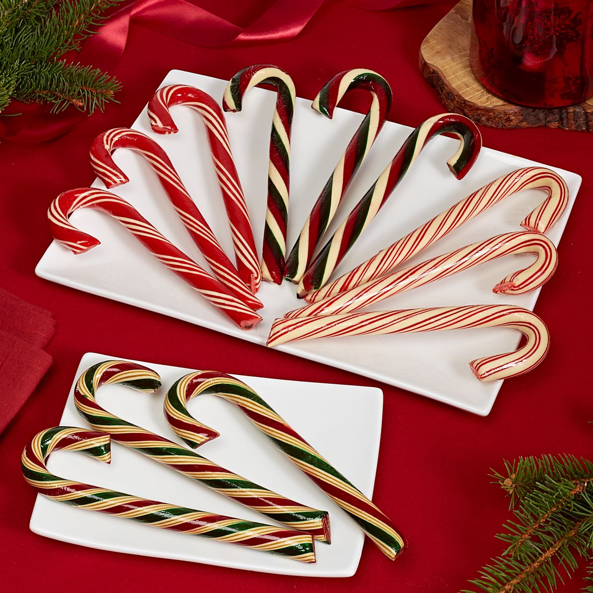 Hammond's Filled Candy Canes, Set of 12