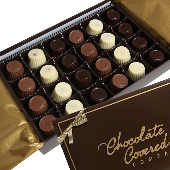 24 Classic Belgian Chocolate Covered Raspberries
