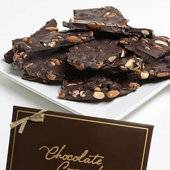 Dark Chocolate Almond Bark, 2 lbs.