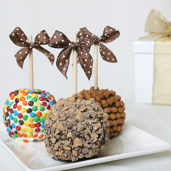 3 pc. Celebration Caramel Apples Gift Assortment