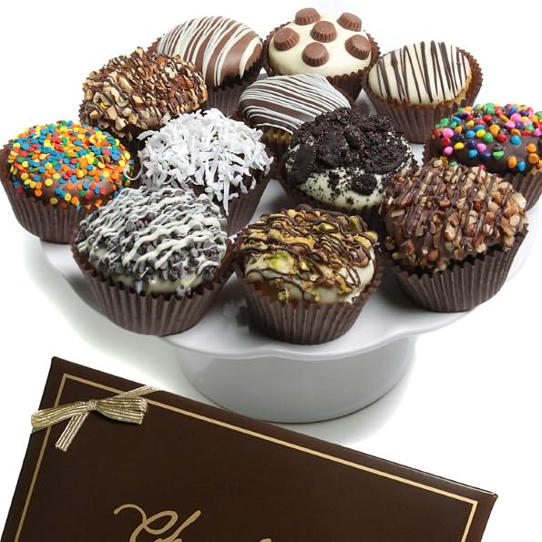 12 Ultimate Belgian Chocolate Covered Cupcakes