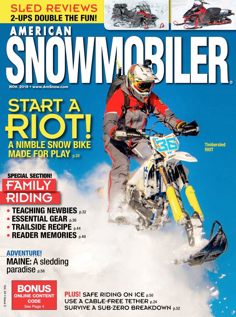 American Snowmobiler - One Year Subscription