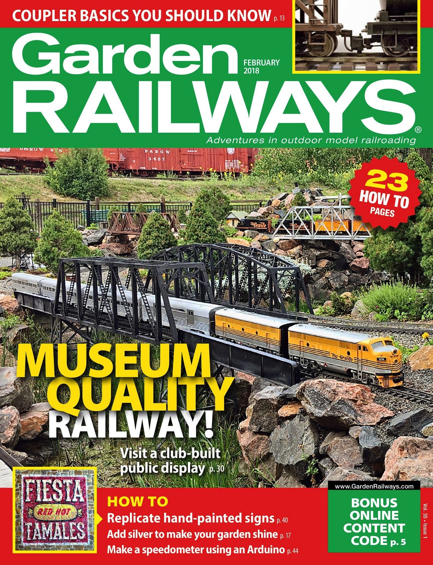 Garden Railways - One Year Subscription