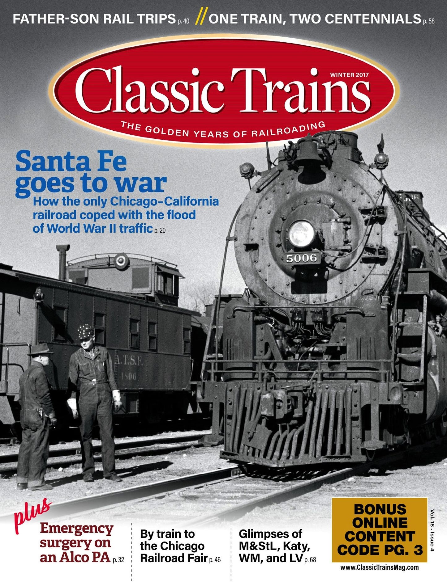 Classic Trains - One Year Subscription