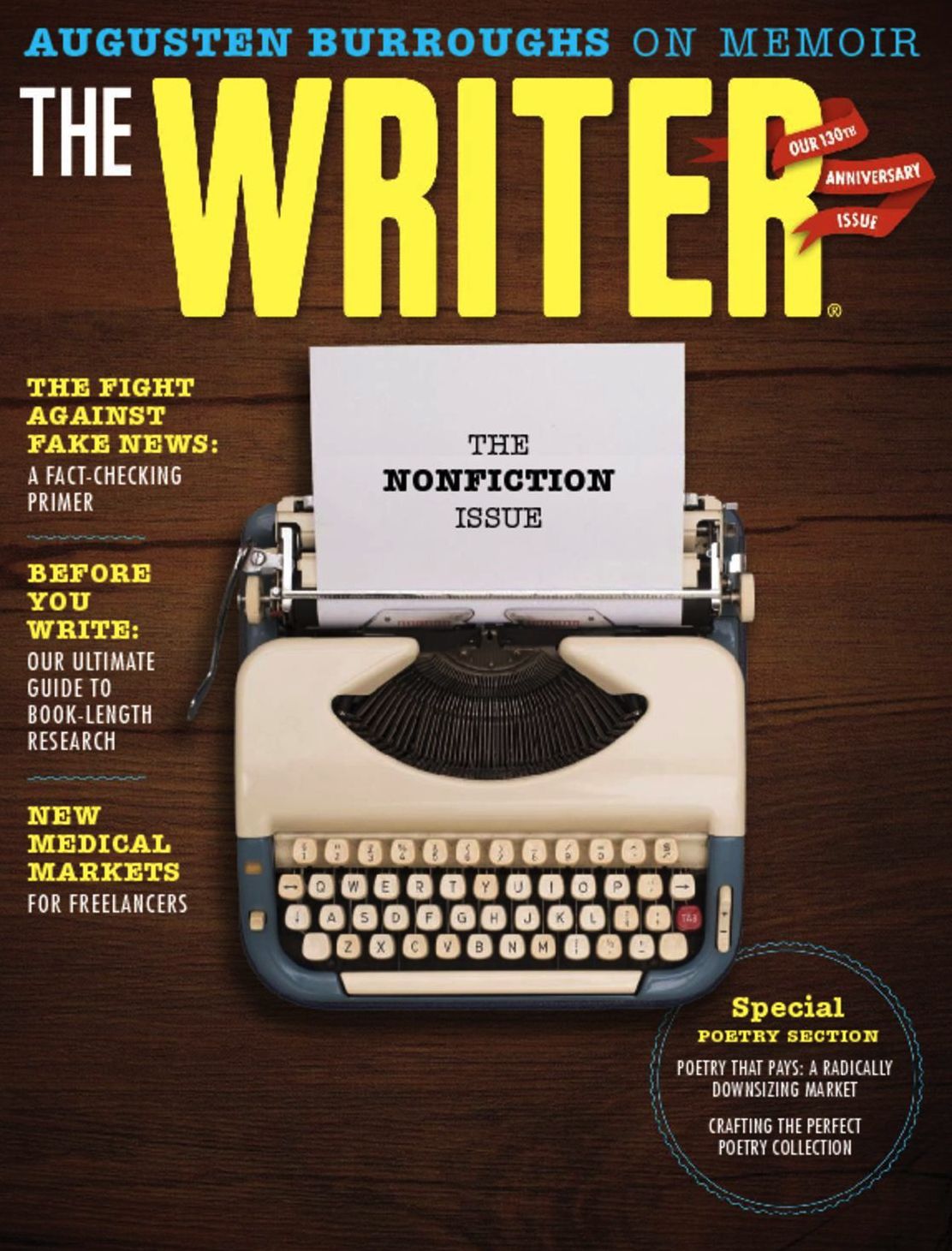 writer - One Year Subscription