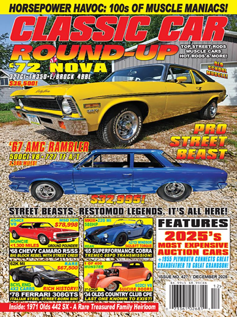 Classic Car Round-Up - One Year Subscription