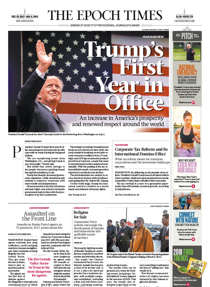 Epoch Times - One Year Subscription