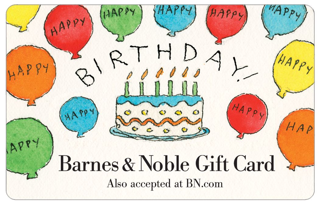 Birthday Balloons Gift Card