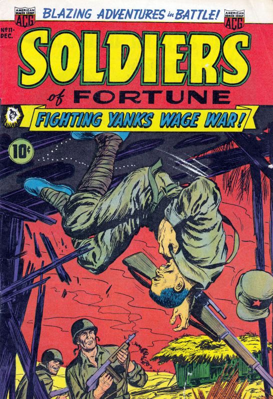 Soldiers Of Fortune Number 11 War Comic Book