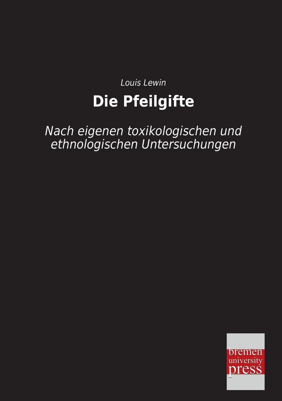 Die Pfeilgifte
