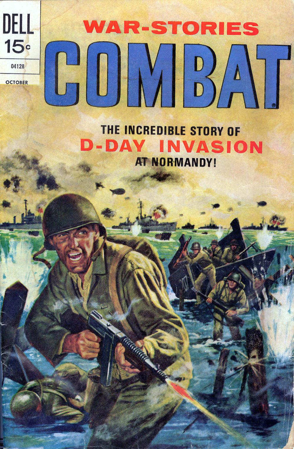 Combat Number 37 War Comic Book