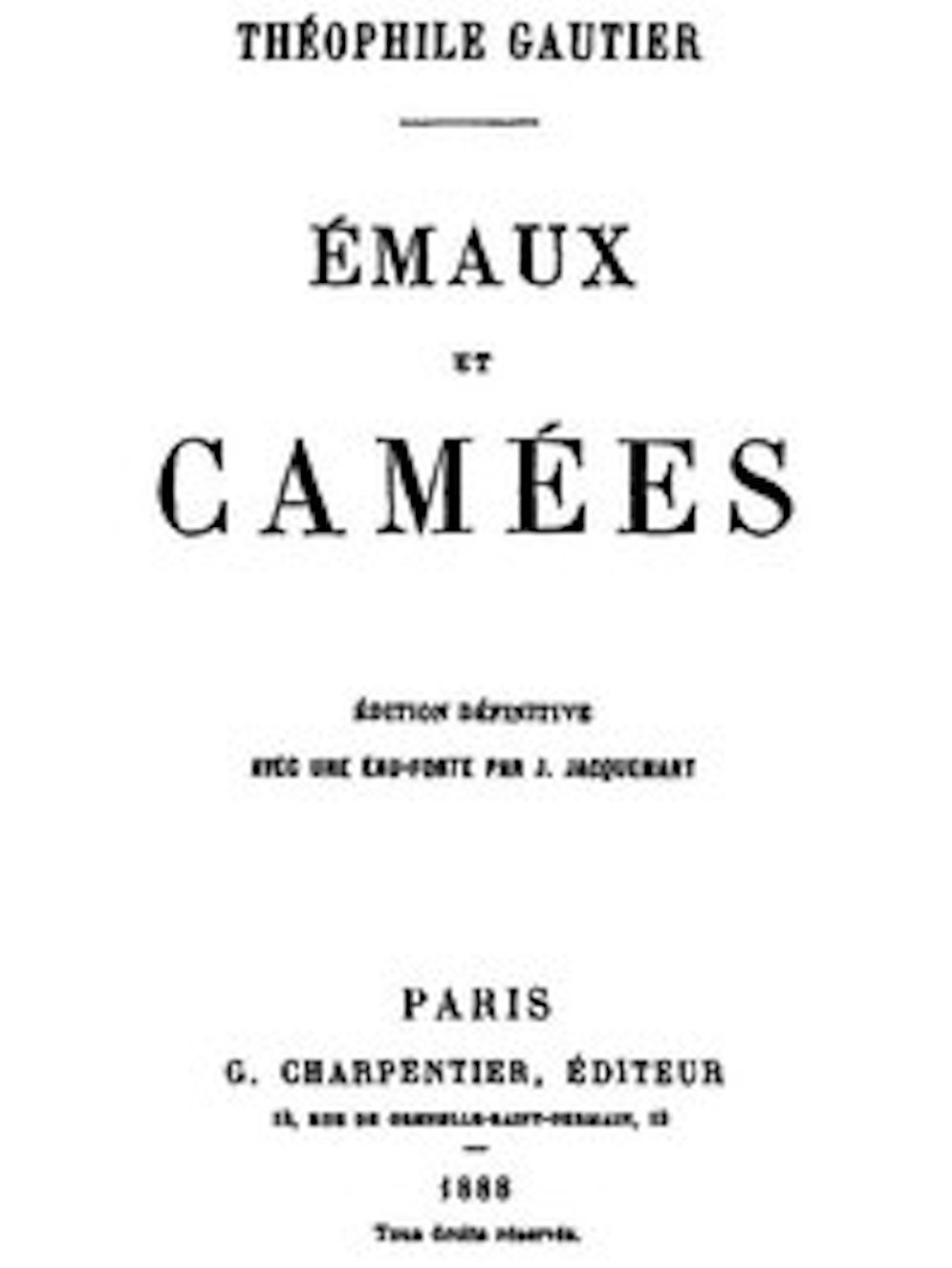 &Eacute;maux et cam&eacute;es (Illustrated)