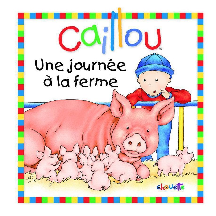 Caillou, Une journée à la ferme