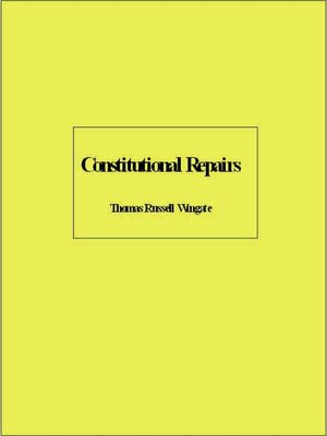 Constitutional Repairs