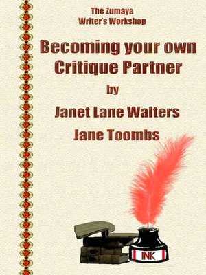 Becoming Your Own Critique Partner