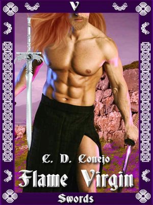 Flame Virgin [Tarot Series 5 of Swords]
