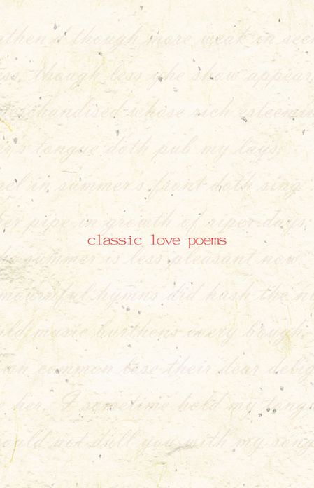Classic Love Poems