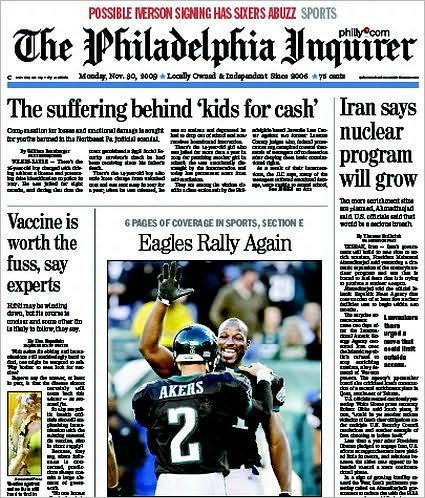 The Philadelphia Inquirer - 11/30/09