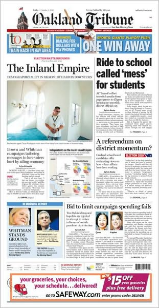 The Oakland Tribune - 10/01/10