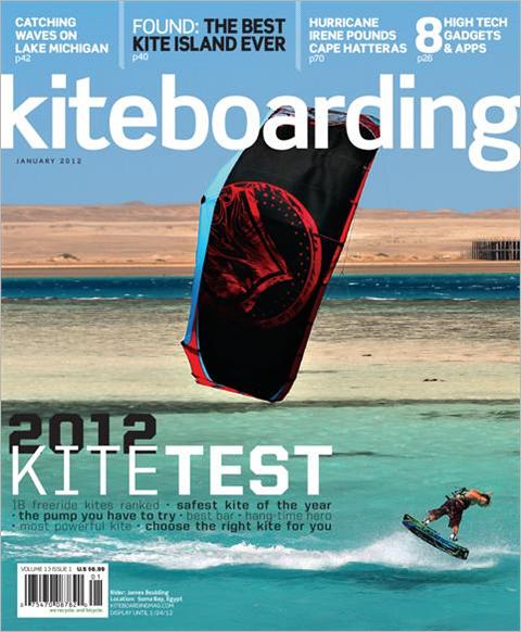 Kiteboarding - December and January, 2012