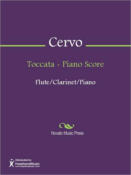 Toccata - Piano Score