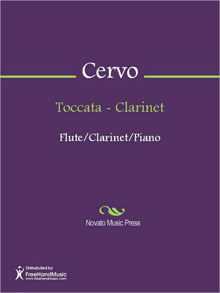 Toccata - Clarinet