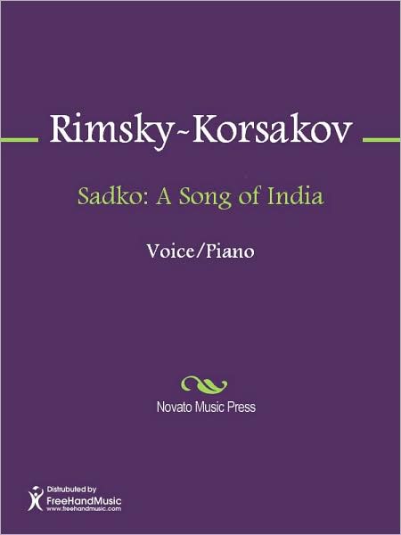 Sadko: A Song of India