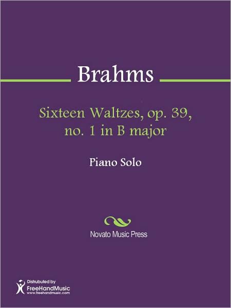 Sixteen Waltzes, op. 39, no. 1 in B major