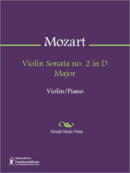 Violin Sonata no. 2 in D Major