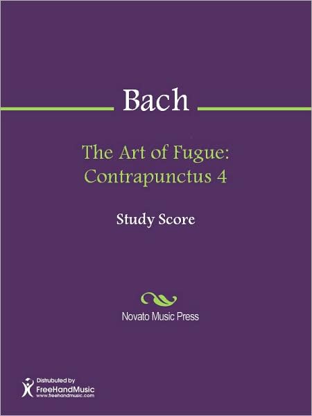 The Art of Fugue: Contrapunctus 4