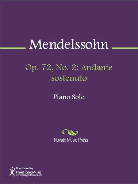 Op. 72, No. 2: Andante sostenuto