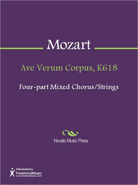 Ave Verum Corpus, K618