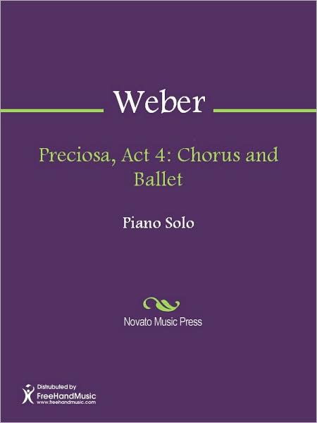 Preciosa, Act 4: Chorus and Ballet