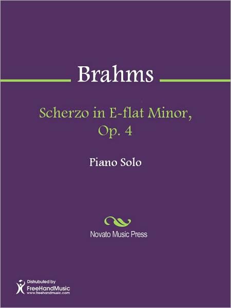 Scherzo in E-flat Minor, Op. 4