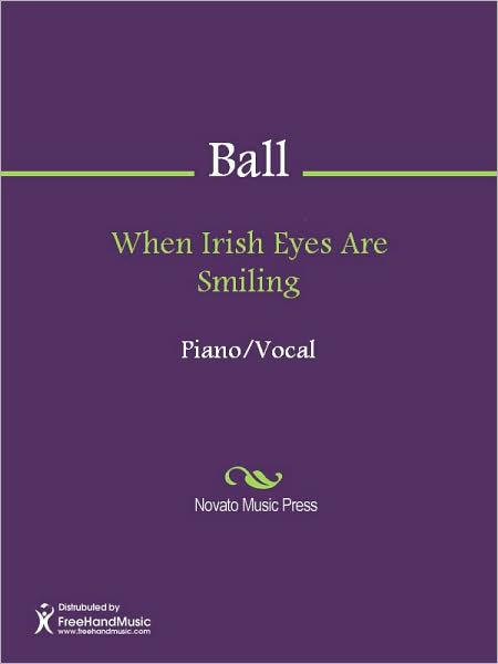 When Irish Eyes Are Smiling