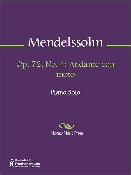 Op. 72, No. 4: Andante con moto