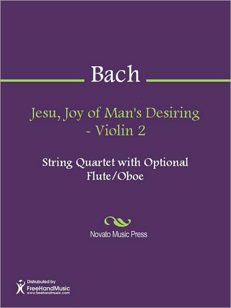 Jesu, Joy of Man's Desiring - Violin 2