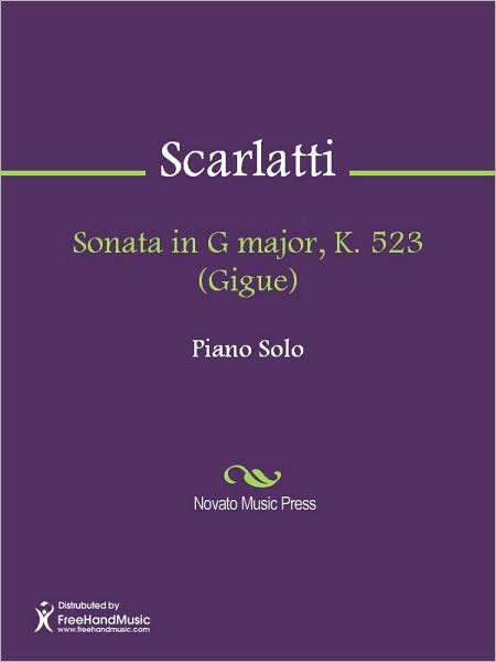 Sonata in G major, K. 523 (Gigue)