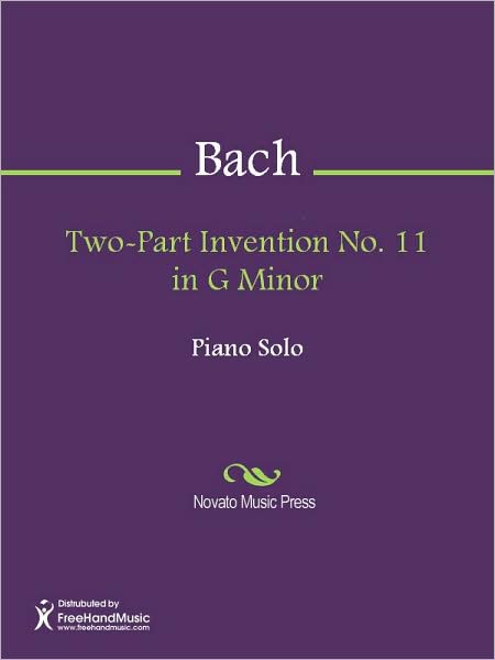 Two-Part Invention No. 11 in G Minor
