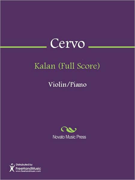 Kalan (Full Score)